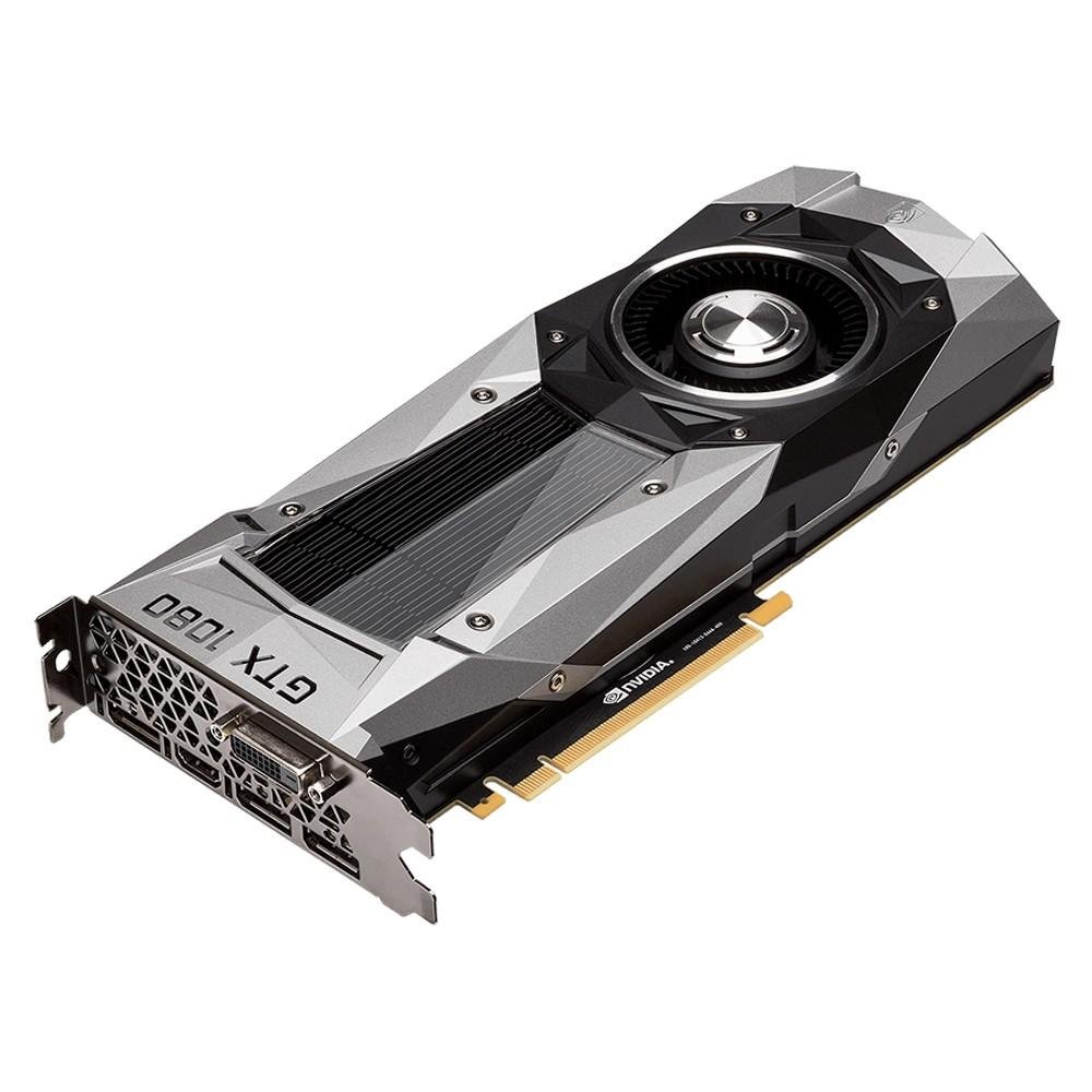 Placa de Vídeo VGA NVIDIA GIGABYTE GEFORCE GTX 1080 Founders Edition 8GB GDDR5X 256Bits PCI-Express 3.0 GV-N1080D5X-8GD-B
