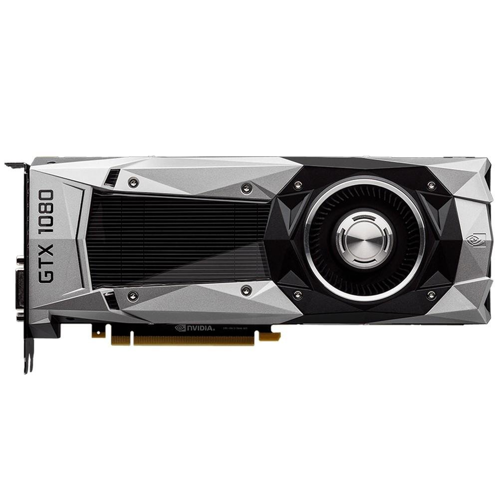 Placa de Vídeo VGA NVIDIA GIGABYTE GEFORCE GTX 1080 Founders Edition 8GB GDDR5X 256Bits PCI-Express 3.0 GV-N1080D5X-8GD-B