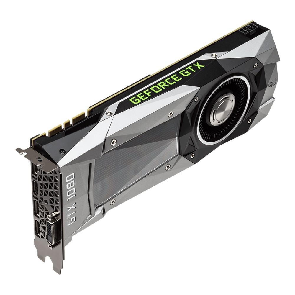 Placa de Vídeo VGA NVIDIA GIGABYTE GEFORCE GTX 1080 Founders Edition 8GB GDDR5X 256Bits PCI-Express 3.0 GV-N1080D5X-8GD-B