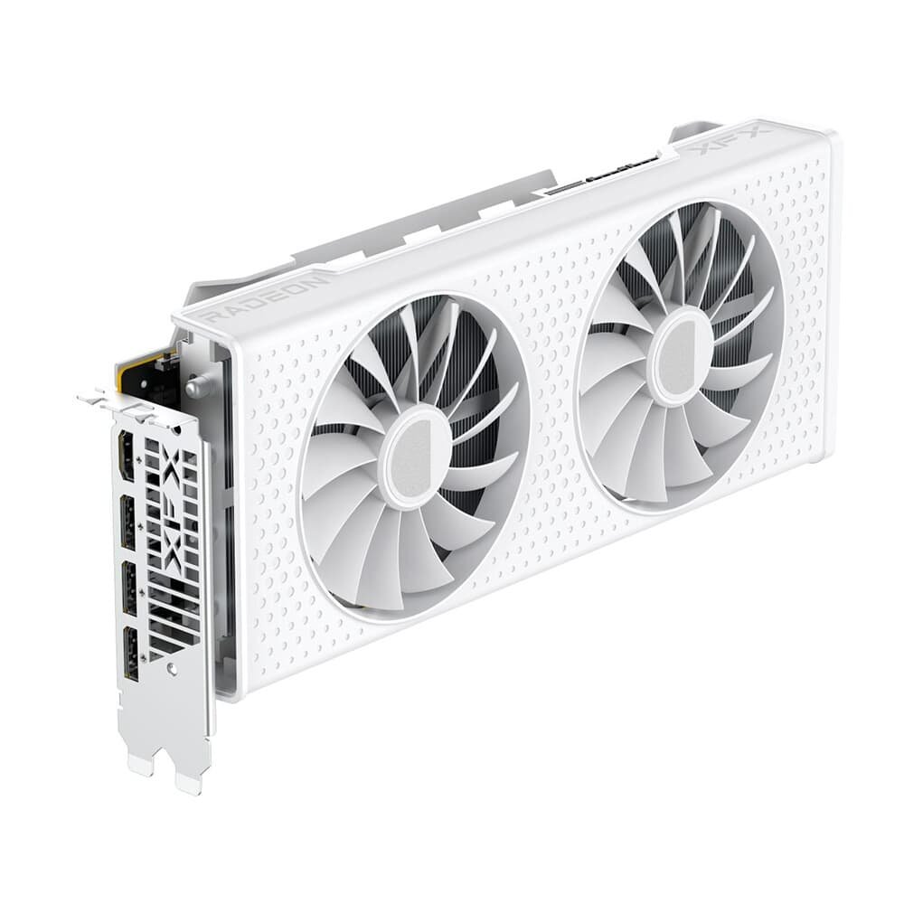 Imagem 3 de 7 do produto Placa de Vídeo XFX RX 7700XT SPEEDSTER SWFT210 Gaming AMD Radeon, 12GB, GDDR6, 2544MHz, 192bits, RDNA, - RX-77TSWFTWP