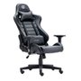 Cadeira Gamer DAZZ PRIME X V2, para Até 140KG, Inclinação 180 Graus, Claase 4 Preto e Cinza - 62000154