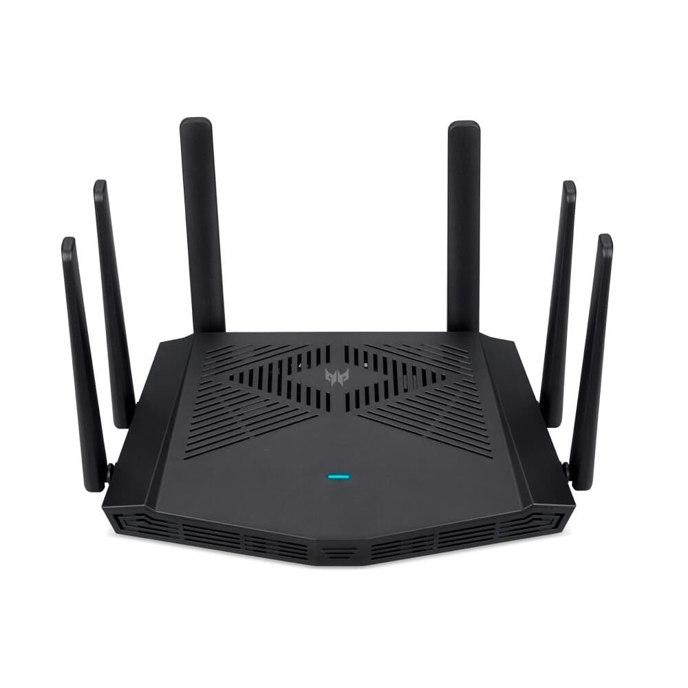 Roteador Acer Predator Connect W6x, AX6000, 4804 Mbps, Wi-Fi 6, 6 Antenas, Preto - A53 - view 3