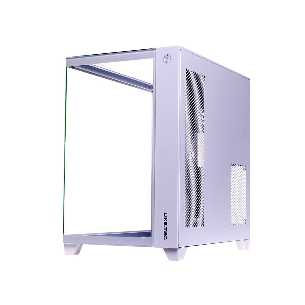 Gabinete Liketec Gamer Zeus Pro Glass, Sky Tower, ATX, Frontal e Teto em Vidro Temperado, Snow - LC-CB3X3-ZEUS-2121 - view 8