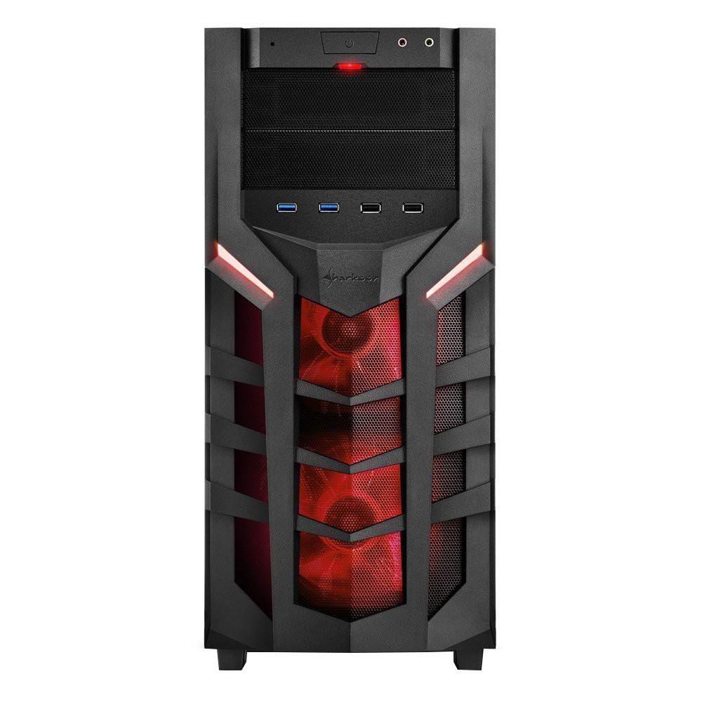 Gabinete Sharkoon ATX DG7000 Red