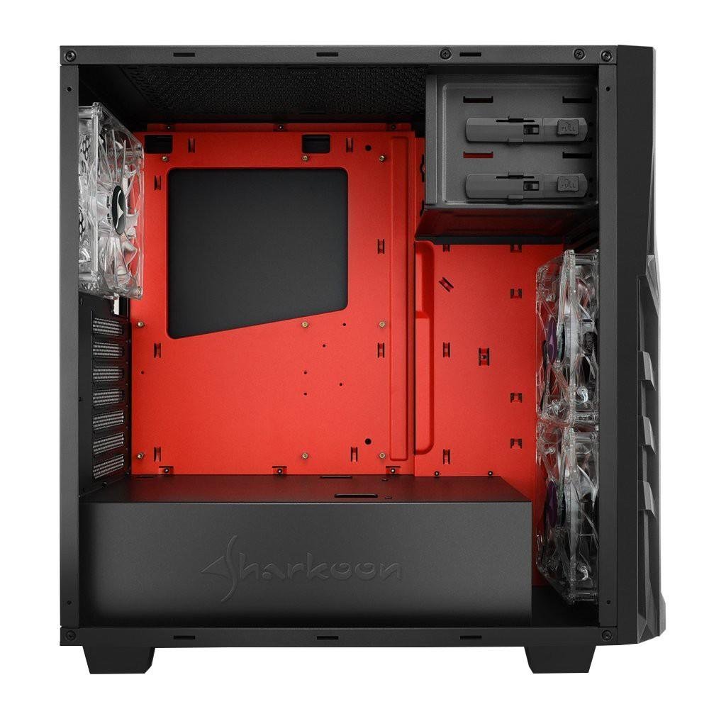 Gabinete Sharkoon ATX DG7000 Red