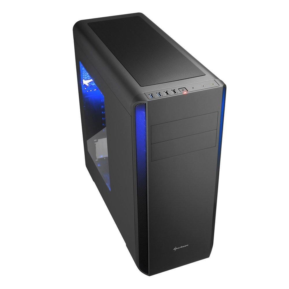 Imagem 4 de 6 do produto Gabinete Sharkoon ATX BW9000-W Black