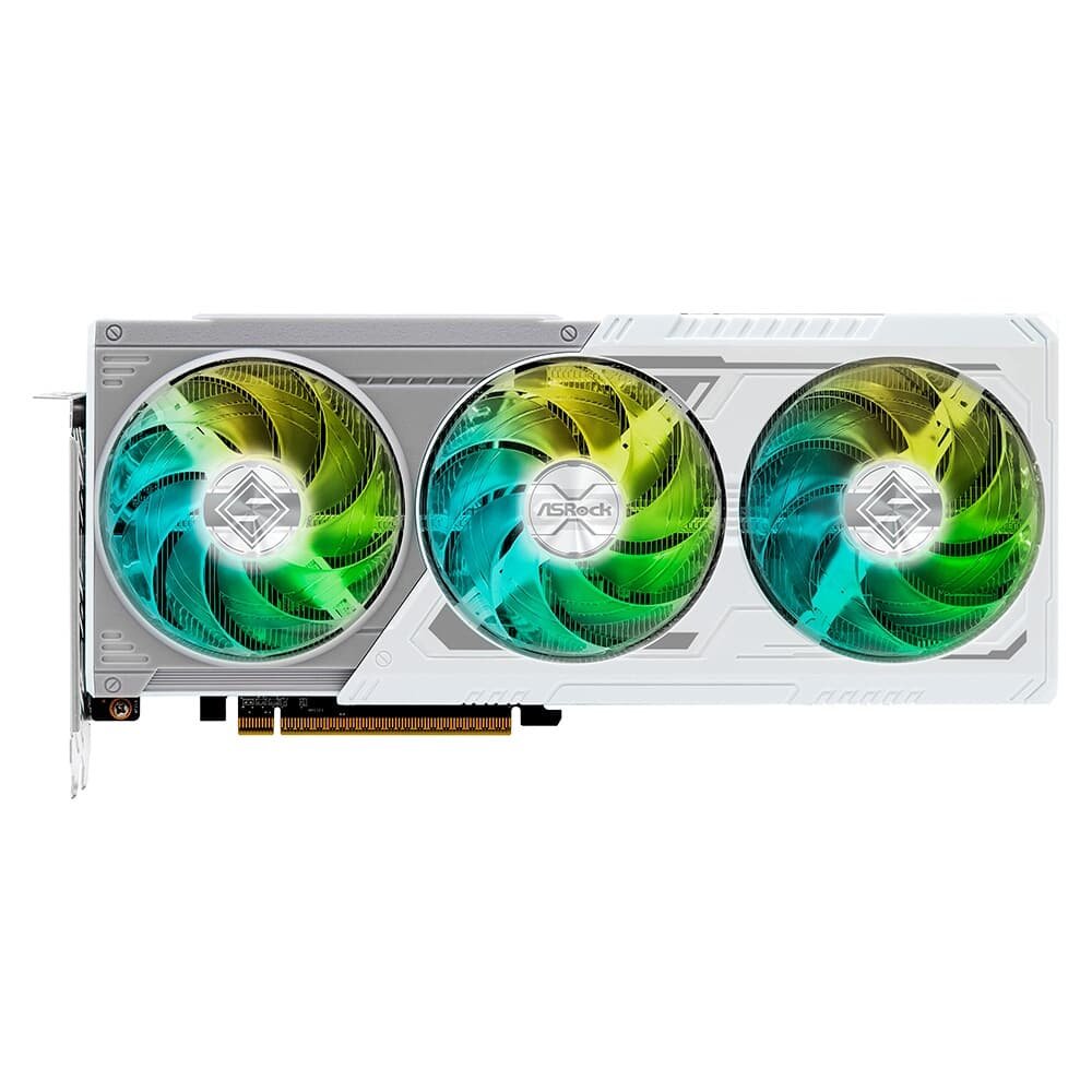 Placa de Vídeo ASRock RX 9060 XT SL 16GO AMD Radeon, 16GB, GDDR6, 128bits, Triple Fan, OpenGL 4.6, RDNA 4 - RX9060XT SL 16GO - view 2