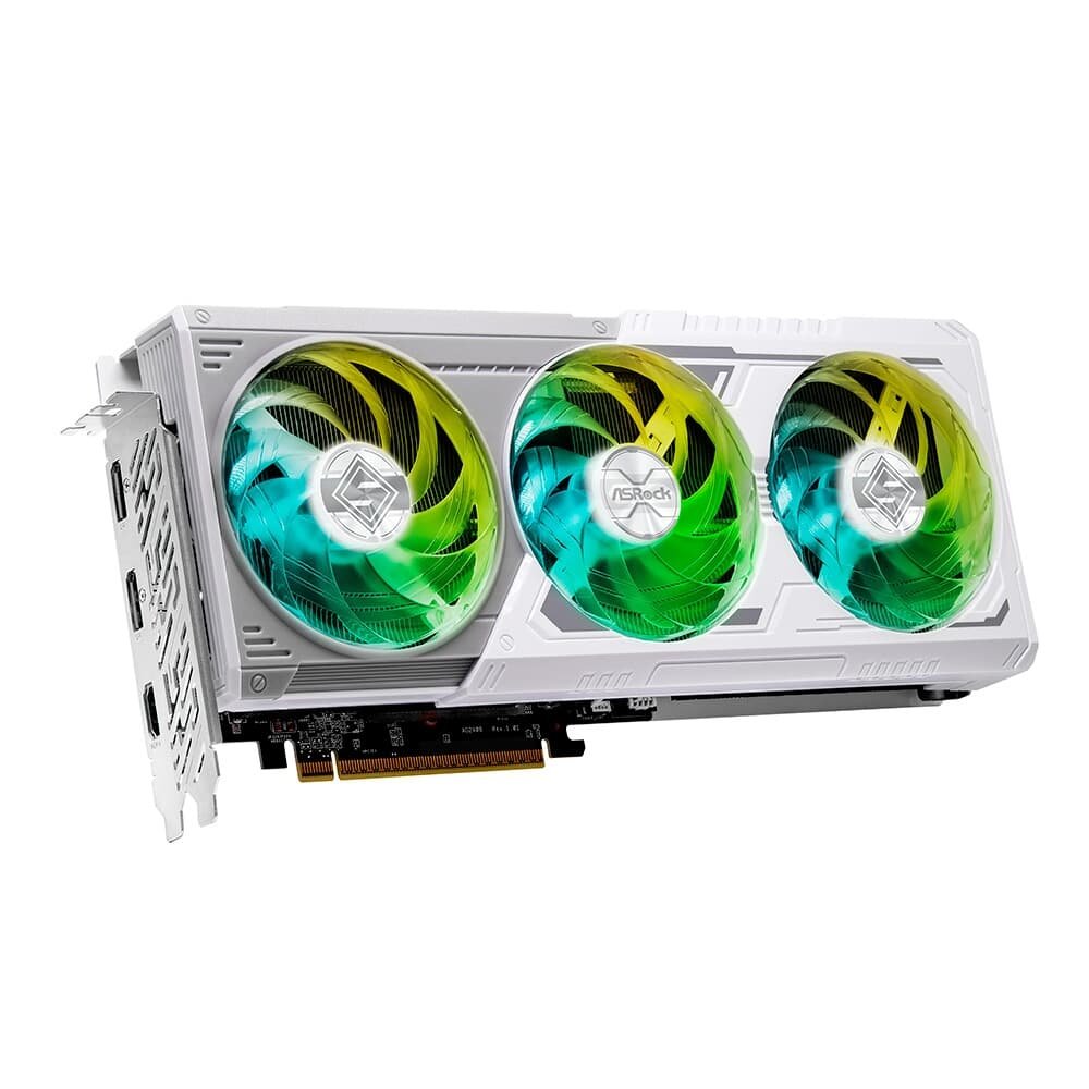 Placa de Vídeo ASRock RX 9060 XT SL 16GO AMD Radeon, 16GB, GDDR6, 128bits, Triple Fan, OpenGL 4.6, RDNA 4 - RX9060XT SL 16GO - view 4