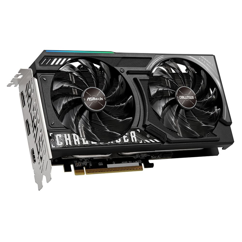 Placa de Vídeo ASRock RX 9060 XT CL 16GO AMD Radeon, 16GB, GDDR6, 128bits, OpenGL 4.6, RDNA 4 - RX9060XT CL 16GO - view 3