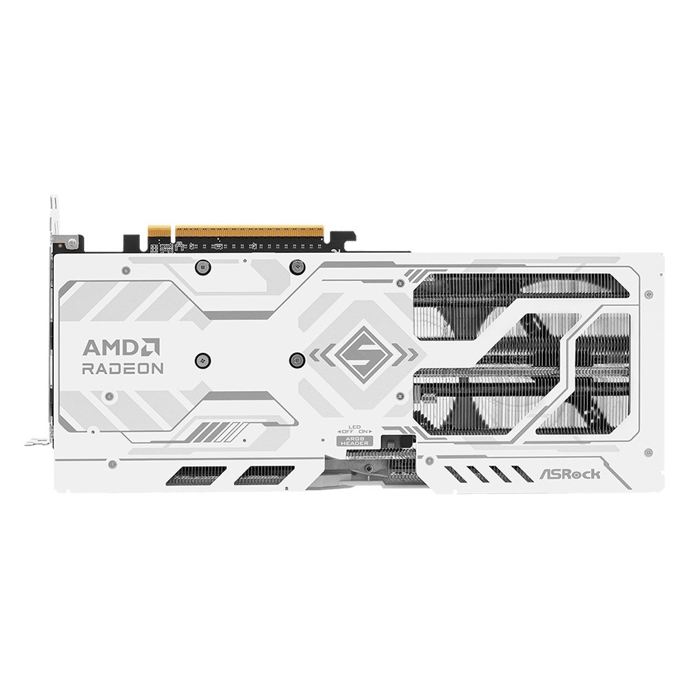 Imagem 6 de 6 do produto Placa de Vídeo ASRock RX 9060 XT SL 8GO AMD Radeon, 8GB, GDDR6, 128bits, Triple Fan, OpenGL 4.6, RDNA 4 - RX9060XT SL 8GO