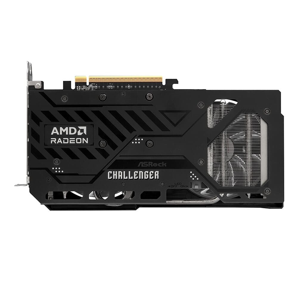 Placa de Vídeo ASRock RX 9060 XT CL 8GO AMD Radeon, 8GB, GDDR6, 128bits, OpenGL 4.6, RDNA 4 - RX9060XT CL 8GO