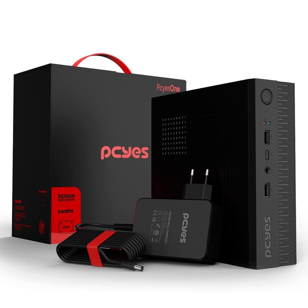 Imagem 4 de 6 do produto Computador PCYES B300, Dual Core I3 3220 3.30GHZ, 8GB RAM DDR3, SSD 512GB, WINDOWS 10 PRO, preto - B50057-293951