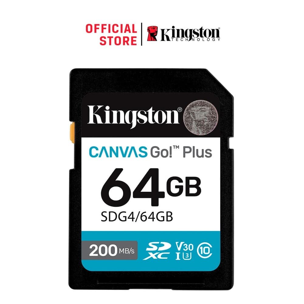 Cartão SD Kingston Canvas Go! Plus 64GB | KaBuM!