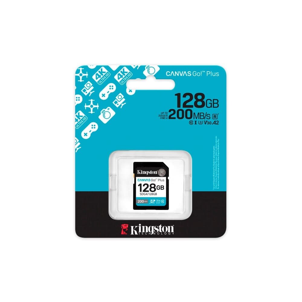 Cartão de memória ( Balão.info), SDXC Canvas Go Plus, 128GB, Gen4, 200MB/s - SDG4/128GB - foto 3