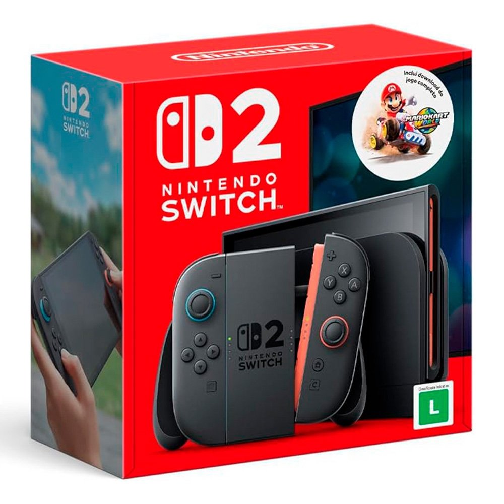 Novo Nintendo Switch 2 no KaBuM!