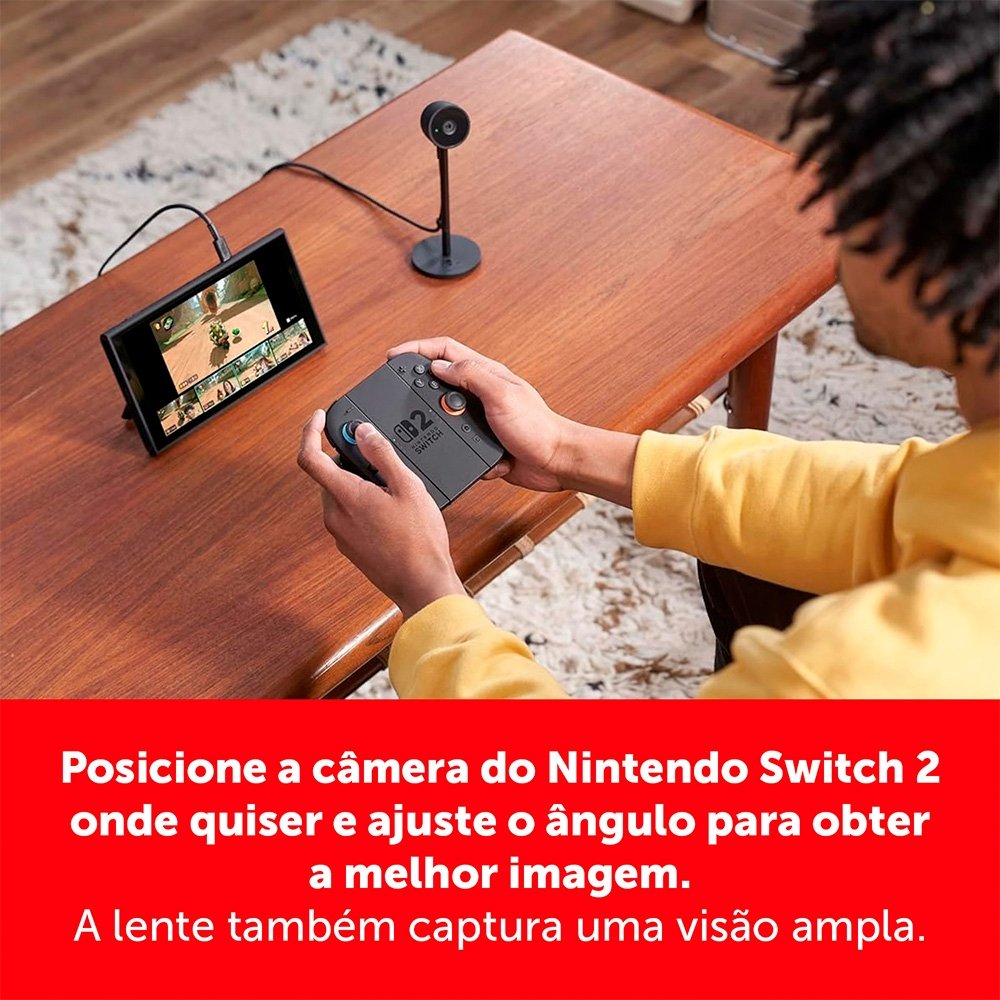 Câmera Nintendo para Nintendo Switch 2, USB, Preto - 123684 - view 6