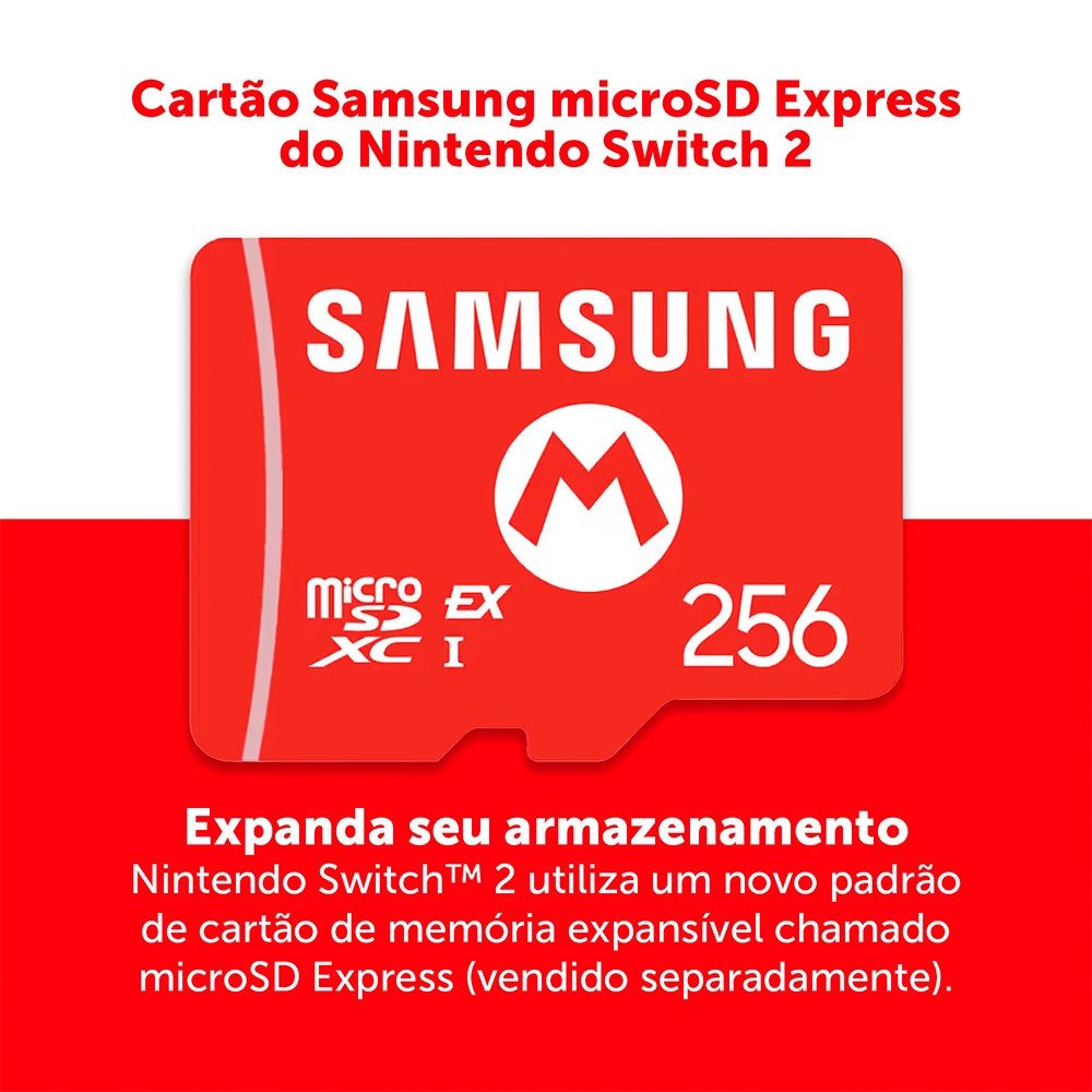 Cartão ( Balão.info) microSD 256GB Express para Nintendo Switch 2 - foto 2