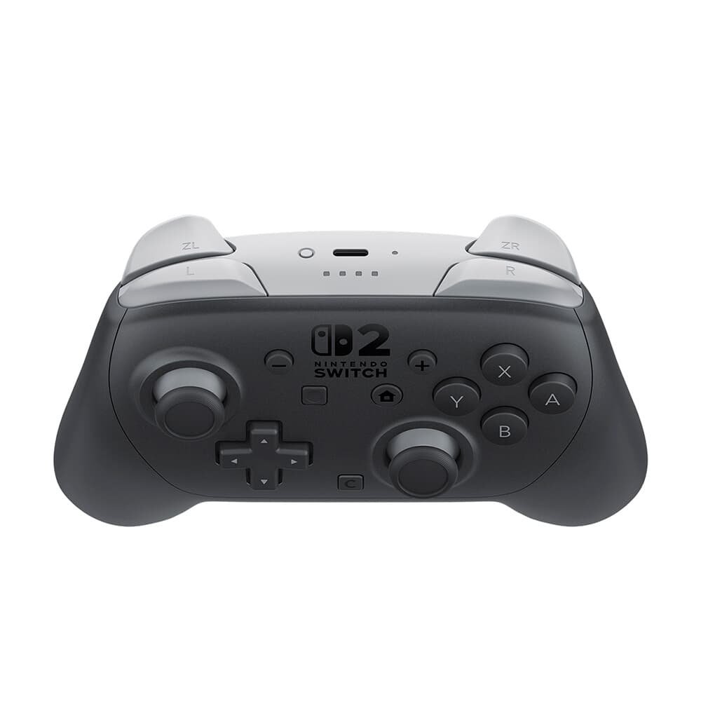 Controle Nintendo Pro para Nintendo Switch 2, Preto e Branco - view 3