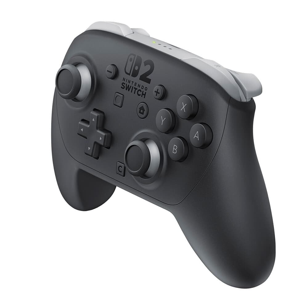 Controle Nintendo Pro para Nintendo Switch 2, Preto e Branco - view 2