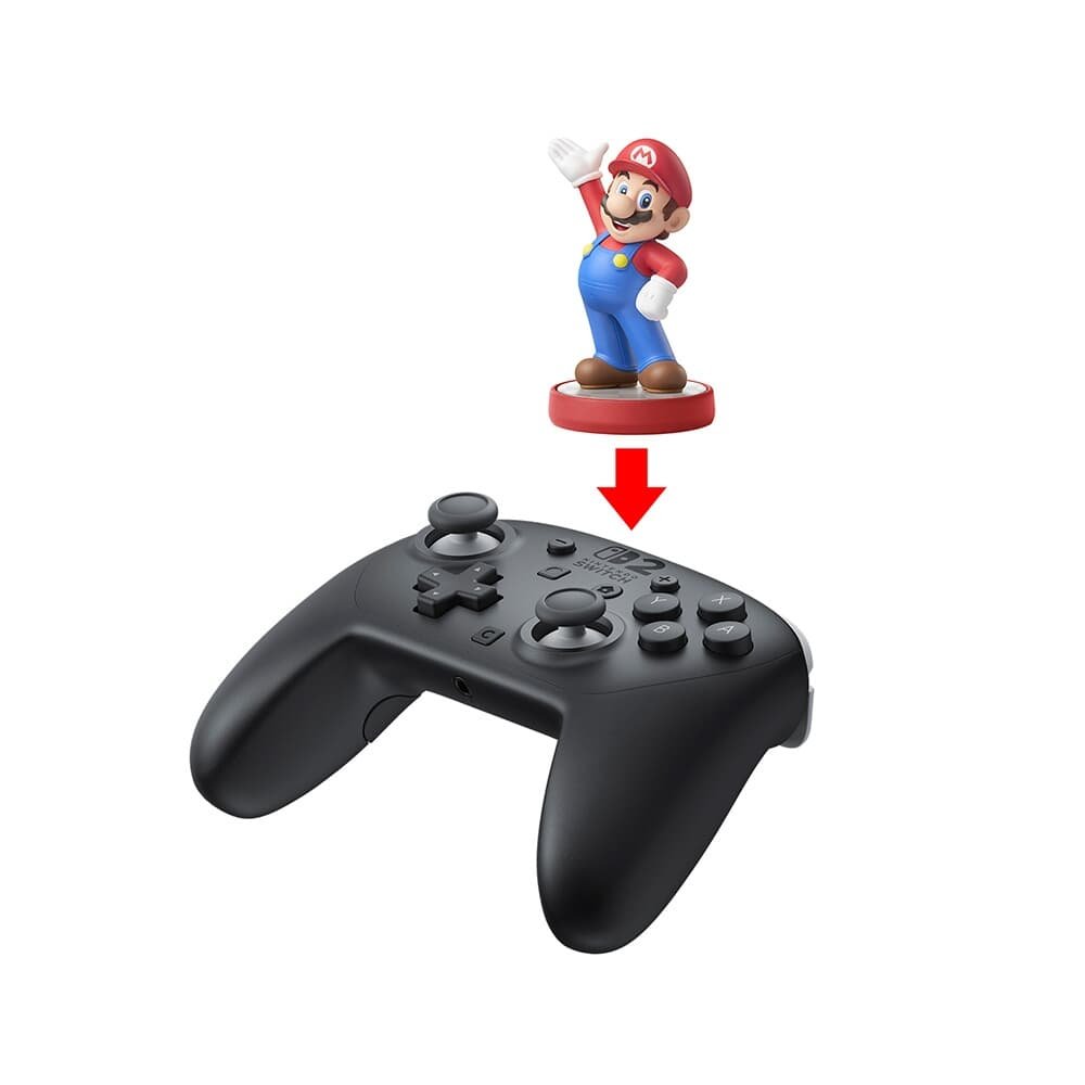 Controle Nintendo Pro para Nintendo Switch 2, Preto e Branco - view 5