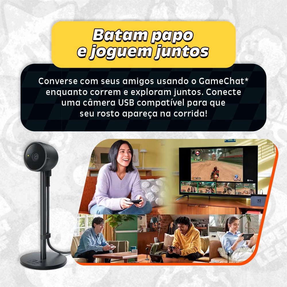 Jogo Mario Kart World, Nintendo Switch 2 Jogo Mario Kart World, Nintendo Switch 2