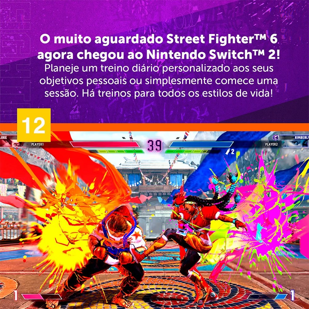 Imagem 5 de 11 do produto Jogo STREET FIGHTER 6 Years 1-2 Fighters Edition, Nintendo Switch 2