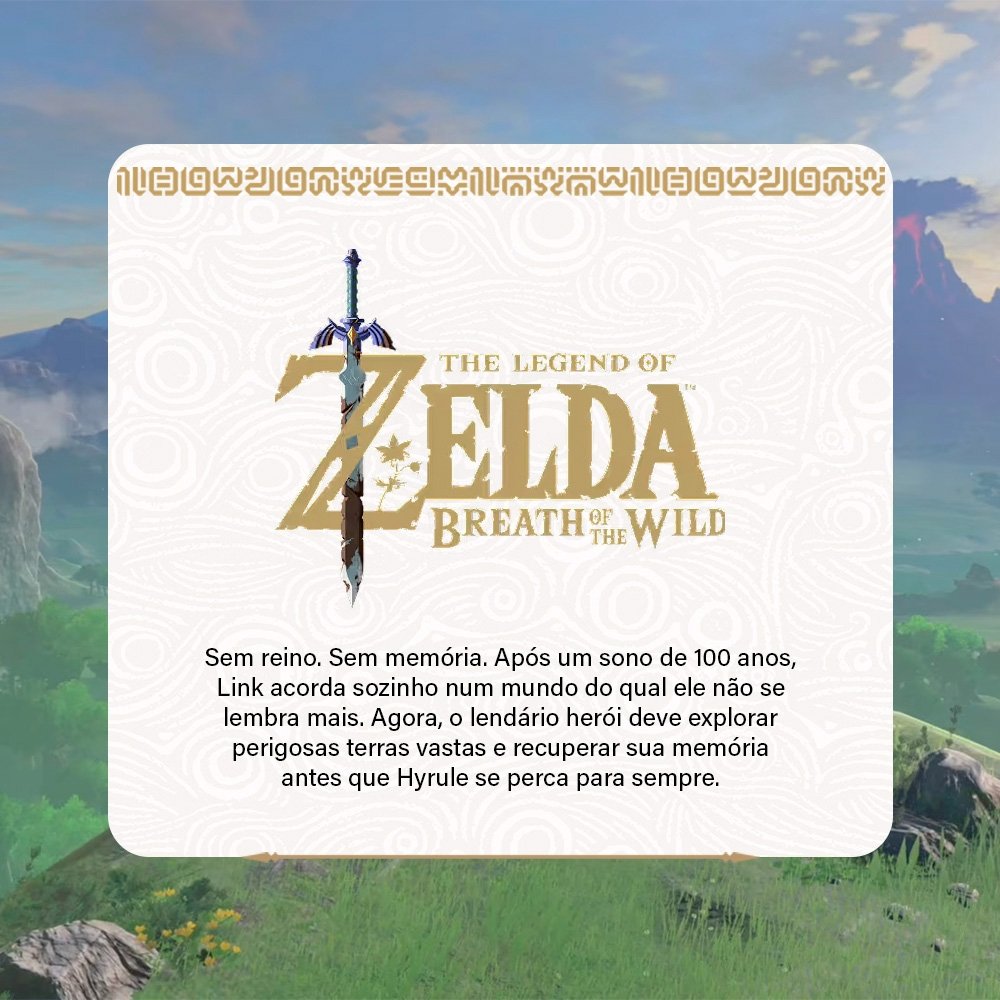 Jogo The Legend of Zelda : Breath of the Wild, Nintendo Switch 2 Edition