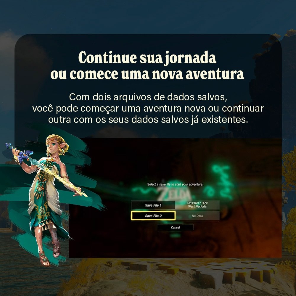 Imagem 3 de 12 do produto Jogo The Legend of Zelda : Tears of the Kingdom, Nintendo Switch 2 Edition