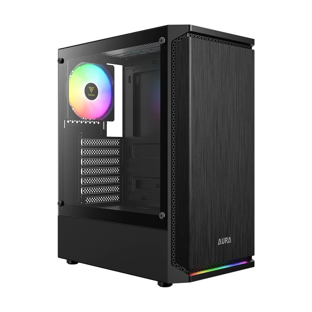 Gabinete Gamer ( Balão.info) GC8, Mid Tower, ARGB, ATX, Lateral em Vidro Temperado, 1x FAN, Preto - ( Balão.info) GC6 ARGB - view 2