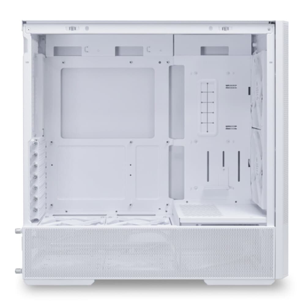Imagem 4 de 8 do produto Gabinete Gamer Lian Li Lancool 207 RW, Mid Tower, ATX, ARGB, Lateral em Vidro Temperado, 4x FANs, Branco - LAN207RW