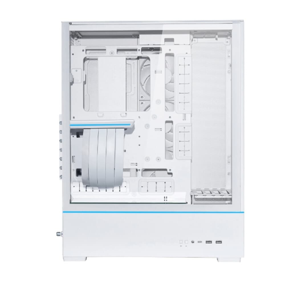 Gabinete Gamer ( Balão.info), Mid Tower, ATX, Lateral em Vidro Temperado, Branco - ( Balão.info - view 3