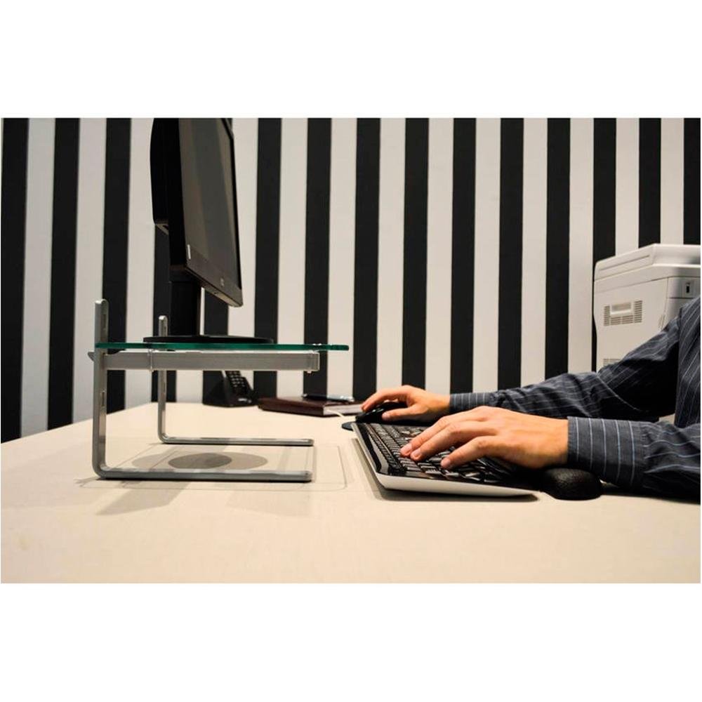 Imagem 5 de 6 do produto Suporte para Monitor Reliza Prata/ Incolor 015