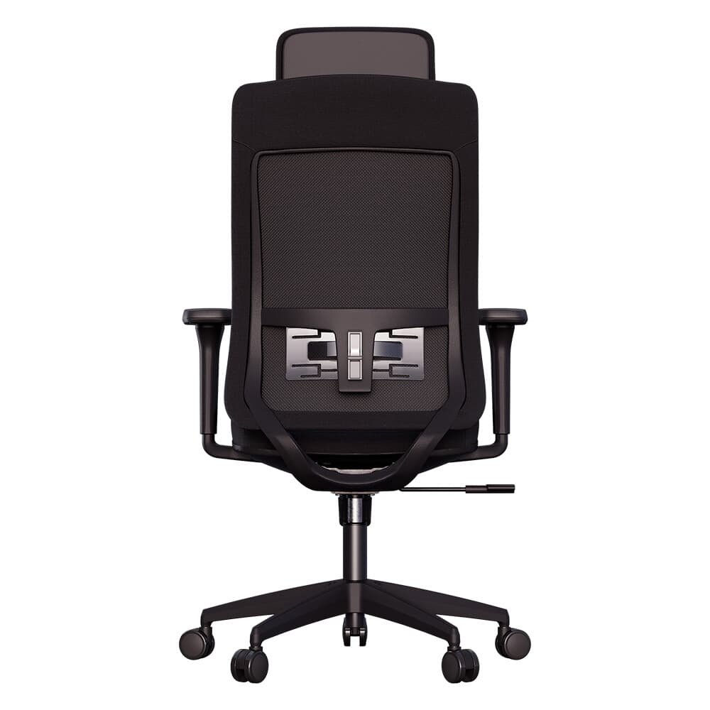 Cadeira Office Elements ROI, Até 120kg, Reclinável, Cilindro Classe 4, Nylon, Preto - 71804 - view 5