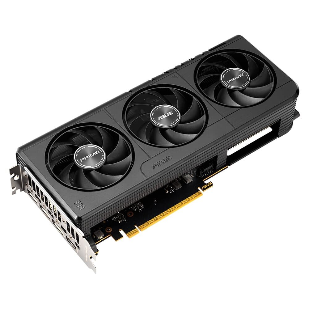 Placa de Vídeo ASUS PRIME RTX 5060 O8G NVIDIA GeForce, 8GB GDDR7, 2595MHz, 128 bits, DLSS 4, Triple Fan, Ray Tracing - PRIME-RTX5060-O8G