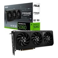 Kabum Placa de Vídeo ASUS PRIME RTX 5060 O8G NVIDIA GeForce, 8GB GDDR7, 2595MHz, 128 bits, DLSS 4, Triple Fan, Ray Tracing - PRIME-RTX5060-O8G image