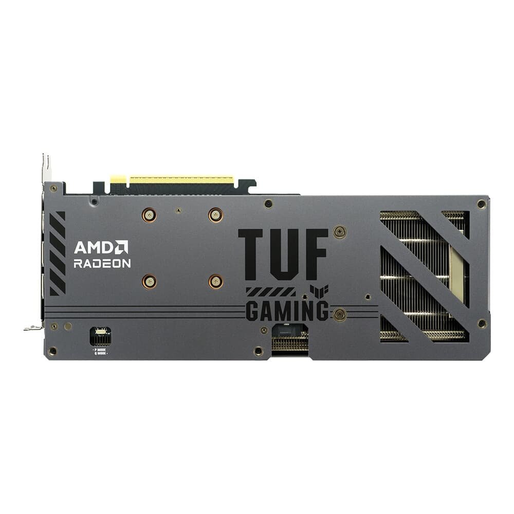 Imagem 13 de 15 do produto Placa de Vídeo ASUS TUF RX 9060 XT OC 16G Gaming AMD Radeon, 16GB, GDDR6, 128bits, RGB, Triple Fan. OpenGL 4.6 - 90YV0LF0-M0NA00