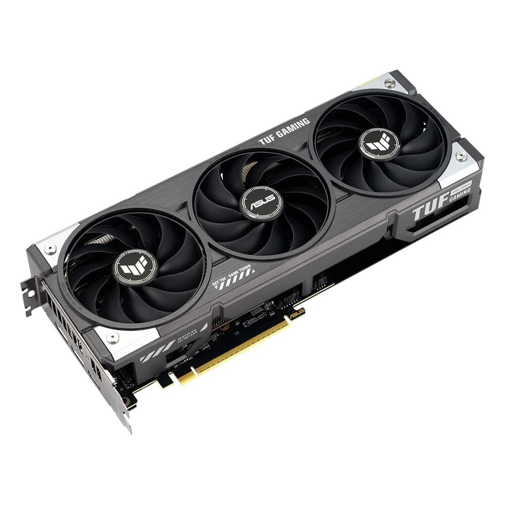 Imagem 11 de 15 do produto Placa de Vídeo ASUS TUF RX 9060 XT OC 16G Gaming AMD Radeon, 16GB, GDDR6, 128bits, RGB, Triple Fan. OpenGL 4.6 - 90YV0LF0-M0NA00