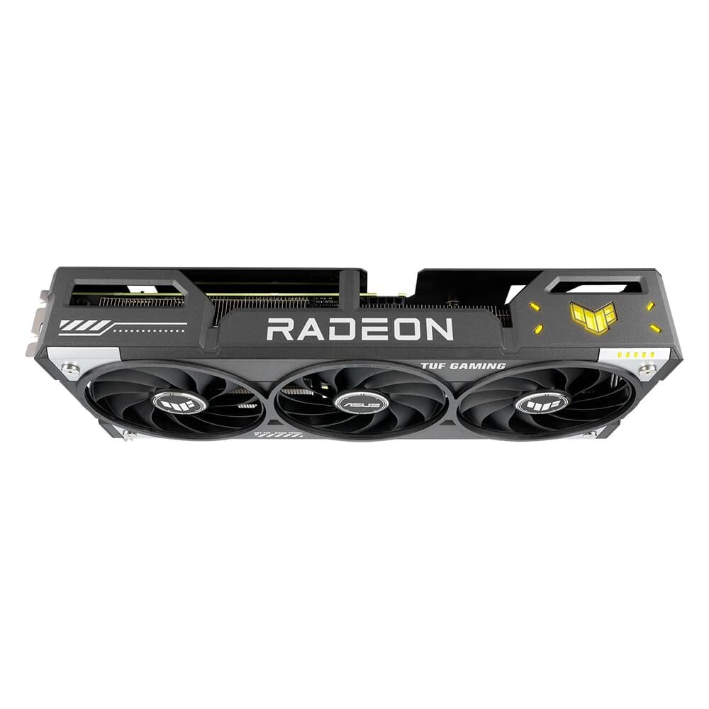 Imagem 12 de 15 do produto Placa de Vídeo ASUS TUF RX 9060 XT OC 16G Gaming AMD Radeon, 16GB, GDDR6, 128bits, RGB, Triple Fan. OpenGL 4.6 - 90YV0LF0-M0NA00