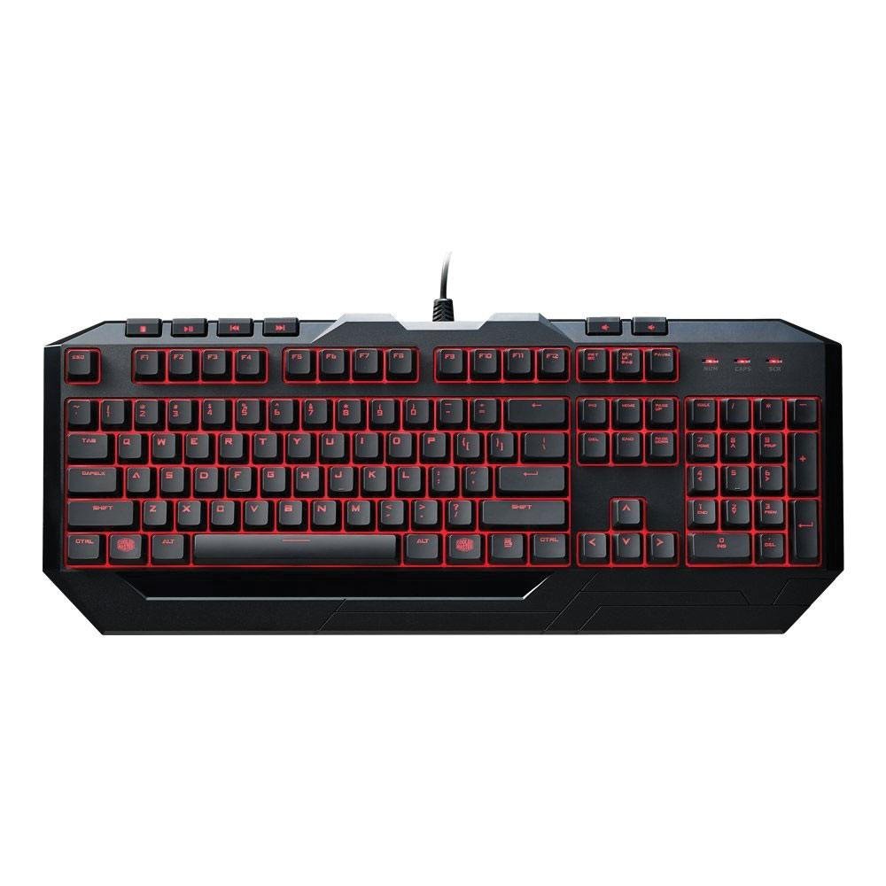 Imagem 3 de 6 do produto Teclado e Mouse Gamer Cooler Master Devastator II Led Vermelho SGB-3031-KKMF1-BR