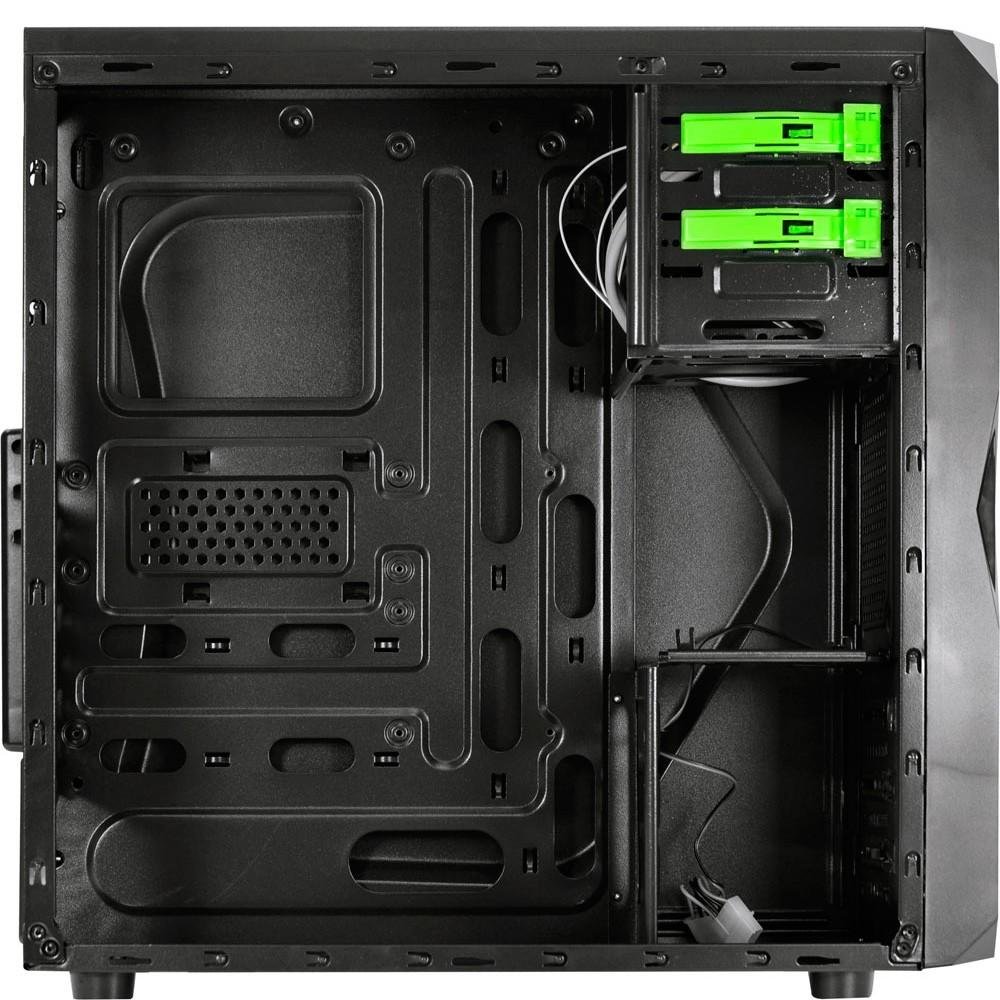 Imagem 4 de 5 do produto Gabinete Vinik Mid-Tower Blazing VX Gamer com Led Verde - 23375