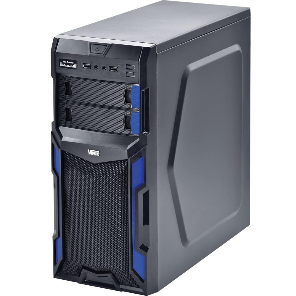 Imagem 4 de 4 do produto Gabinete Vinik Mid-Tower Typhoon VX Gamer Preto e Azul Lateral em Acrílico - 22605