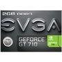 Placa de Vídeo EVGA NVIDIA GeForce GT 710 2GB, DDR3 - 02G-P3-2712-KR