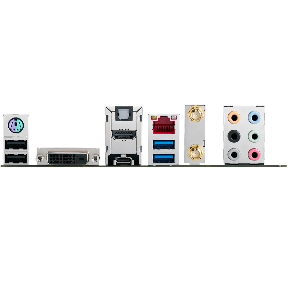 Imagem 8 de 8 do produto Placa-Mãe ASUS p/ Intel LGA 1151 Mini ITX B150I PRO GAMING/WIFI/AURA, 2x DDR4, Wifi, Áudio Supreme FX, Gamers Guardian, DVI/HDMI