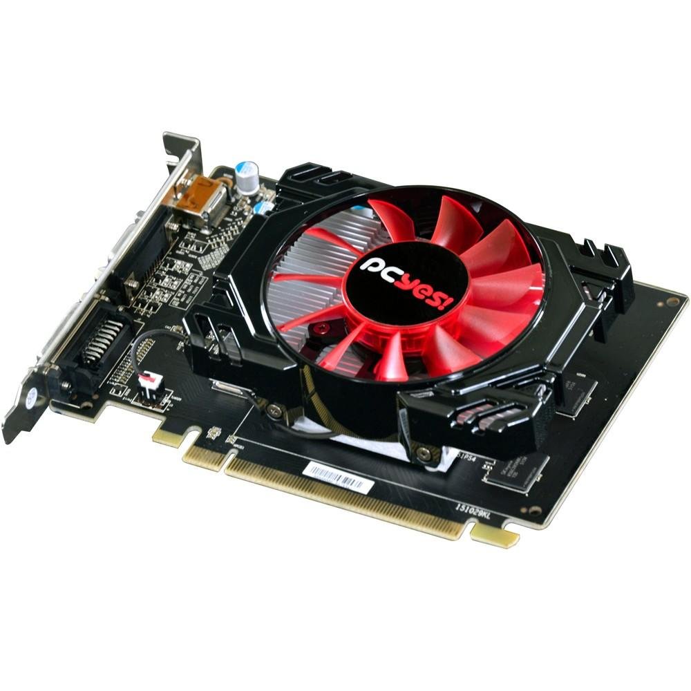 Placa de Vídeo VGA PcYes AMD Radeon HD 7750 1GB GDDR5 128Bits O775PFB15R