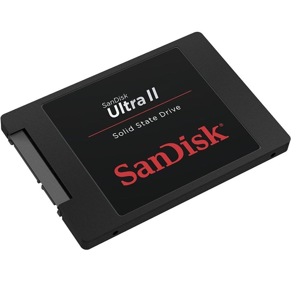 SSD Sandisk Ultra || 2.5´ SATA 3.0 (6 Gb/s) 480GB Leitura: 550MB/s e Gravação: 500MB/s - SDSSDHII-480G-G25 SSD Sandisk Ultra || 2.5´ SATA 3.0 (6 Gb/s) 480GB Leitura: 550MB/s e Gravação: 500MB/s - SDSSDHII-480G-G25
