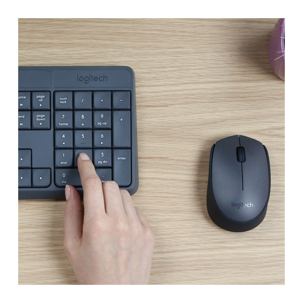 Combo Teclado e Mouse sem fio ( Balão.info) MK235 com Conexão USB, Pilhas Inclusas e Layout ( Balão.info) - 920-( Balão.info - foto 8
