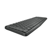 Combo Teclado e Mouse sem fio Logitech MK235 com Conexão USB, Pilhas Inclusas e Layout ABNT2 - 920-007903