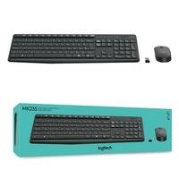 Combo Teclado e Mouse sem fio Logitech MK235 com Conexão USB, Pilhas Inclusas e Layout ABNT2 - 920-007903