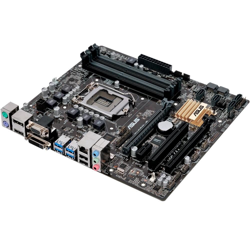 Placa-Mãe Asus B150M-C/BR, Intel LGA1151, mATX, DDR4 Placa-Mãe Asus B150M-C/BR, Intel LGA1151, mATX, DDR4