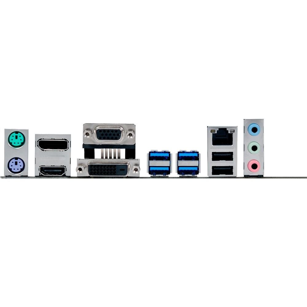 Placa-Mãe Asus B150M-C/BR, Intel LGA1151, mATX, DDR4 Placa-Mãe Asus B150M-C/BR, Intel LGA1151, mATX, DDR4